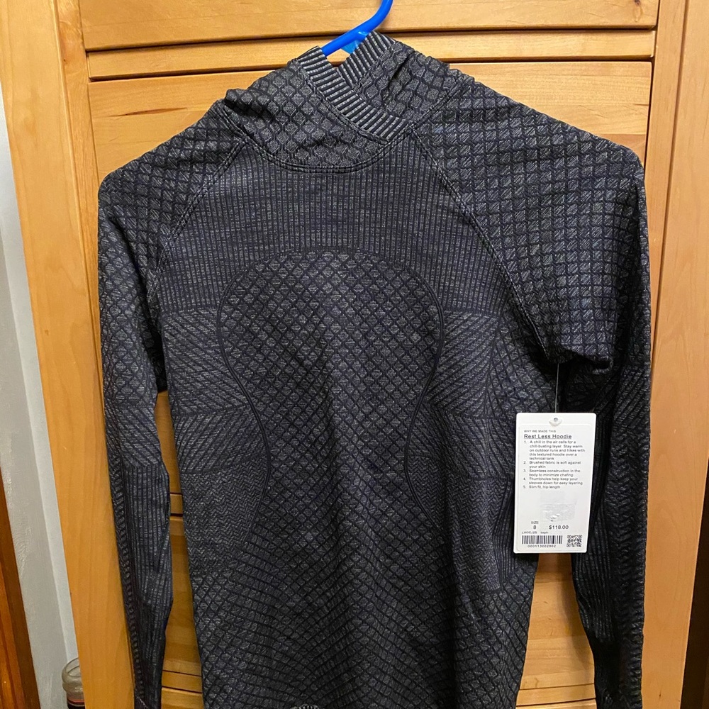 Lululemon restless hoodie size 8